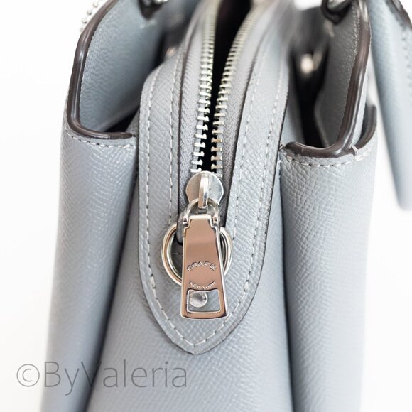 Coach Carryall Crossbody Mini Lillie Bag Ash Blue, Like new, 91146 - Picture 11 of 15